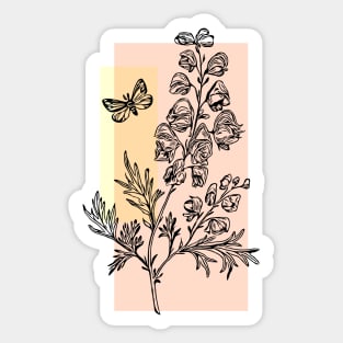 Garden flowers Sticker